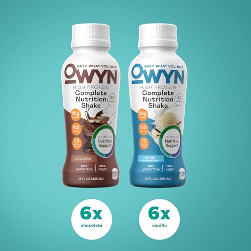 Vanilla Protein Shake, 12 Fl Oz (12 Pack) Y720