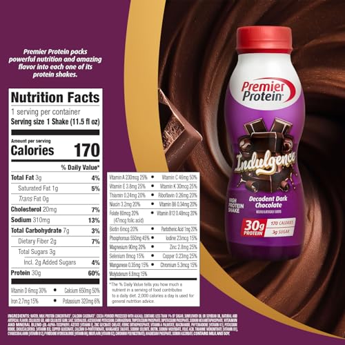 Protein Shake, 30g Protein, Salted Caramel Truffle, 11.5 fl oz, Pack of 12 T30184