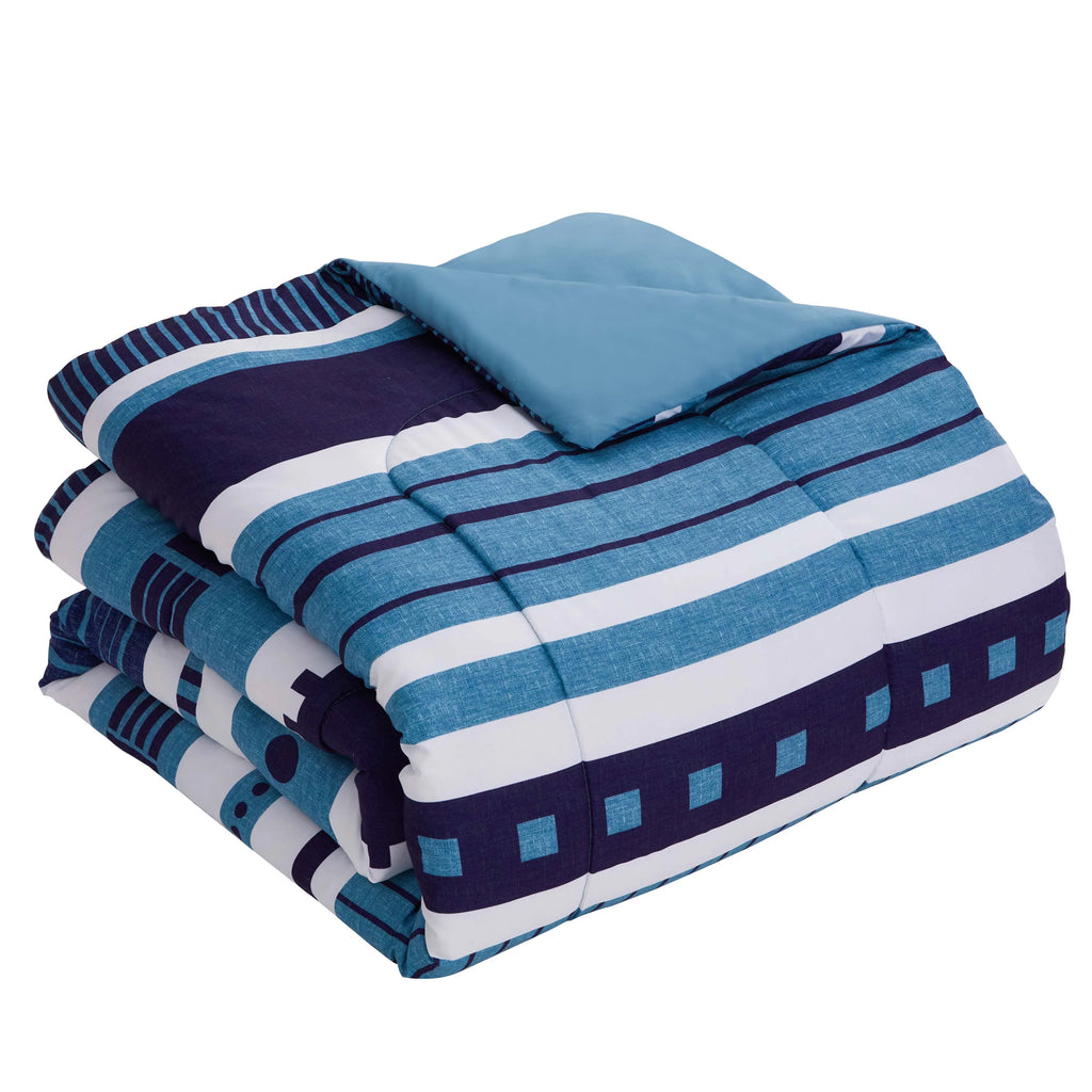 Queen Bed in a Bag Comforter & Sheet Set, 7 Piece U47406