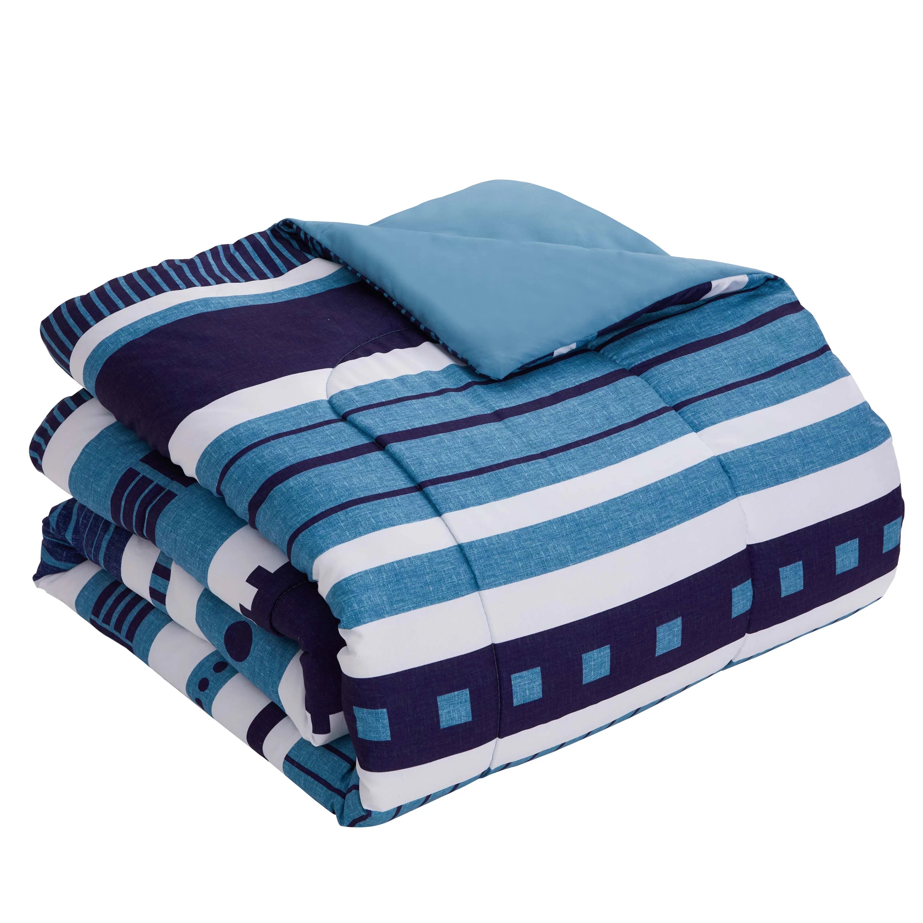 Queen Bed in a Bag Comforter & Sheet Set, 7 Piece U47406