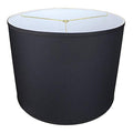 FenchelShades.com 18" Top Diameter x 18" Bottom Diameter 14" Height Cylinder Drum Lampshade USA Made (Linen Cream)