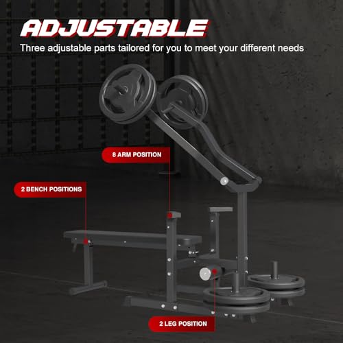 Weight Bench with 7 Adjustable Positions for Chest and Arm Workouts K560527