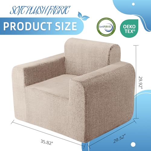 Giant Bean Bag Chair with Armrest for Adults and Kids H1960