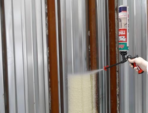 Spray Foam Insulation Kit for Walls & Attic, Closed Cell Polyurethane, 20 Board Feet A3956