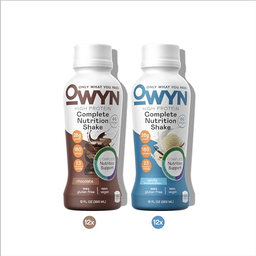 Vanilla Protein Shake, 12 Fl Oz (12 Pack) Y720