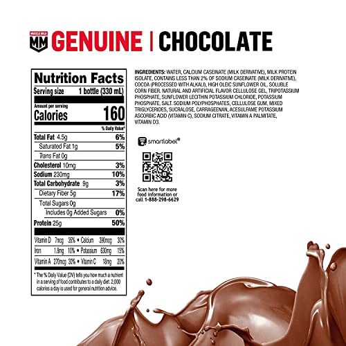 Vanilla Protein Shake, 11.16 Fl Oz, 12 Pack O210406