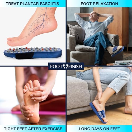 Acupressure Slippers for Plantar Fasciitis Relief Foot Massager U28608