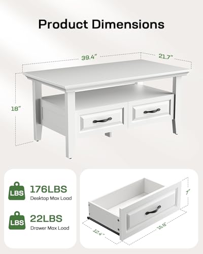 Lift Top Coffee Table with Open and Hidden Storage, Modern Fluted Design S200567
