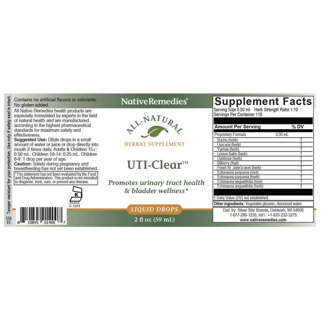 Urinary Tract and Bladder Health Herbal Supplement, 2-Pack M418
