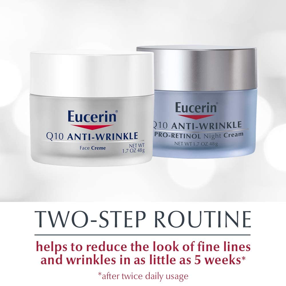 Q10 Anti Wrinkle Face Cream and Night Cream Set for Sensitive Skin N676