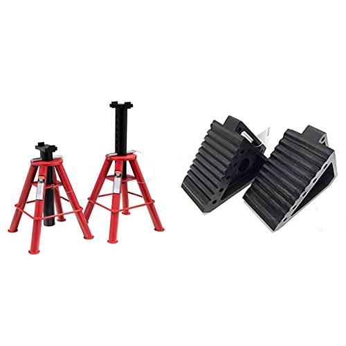 10-Ton Pin Type Jack Stands, Pair I9664