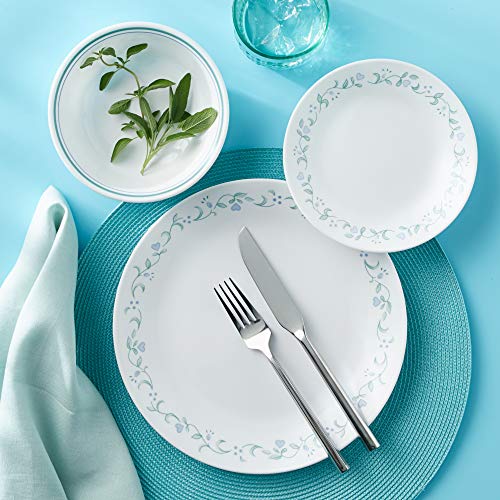 6-Piece 10.25" Dinner Round Plates, Lightweight, Chip and Scratch Resistant, Microwave and Dishwasher Safe H1205