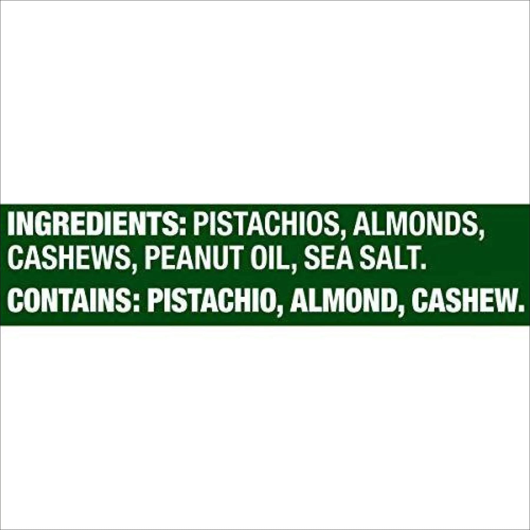 Pistachio Mix with Almonds and Cashews, 18.5 oz Resealable Container D677