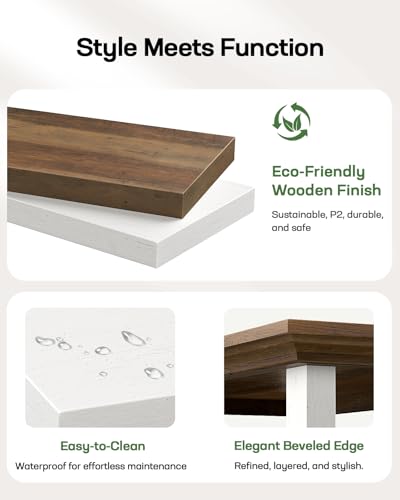 Lift Top Coffee Table with Open and Hidden Storage, Modern Fluted Design S200567