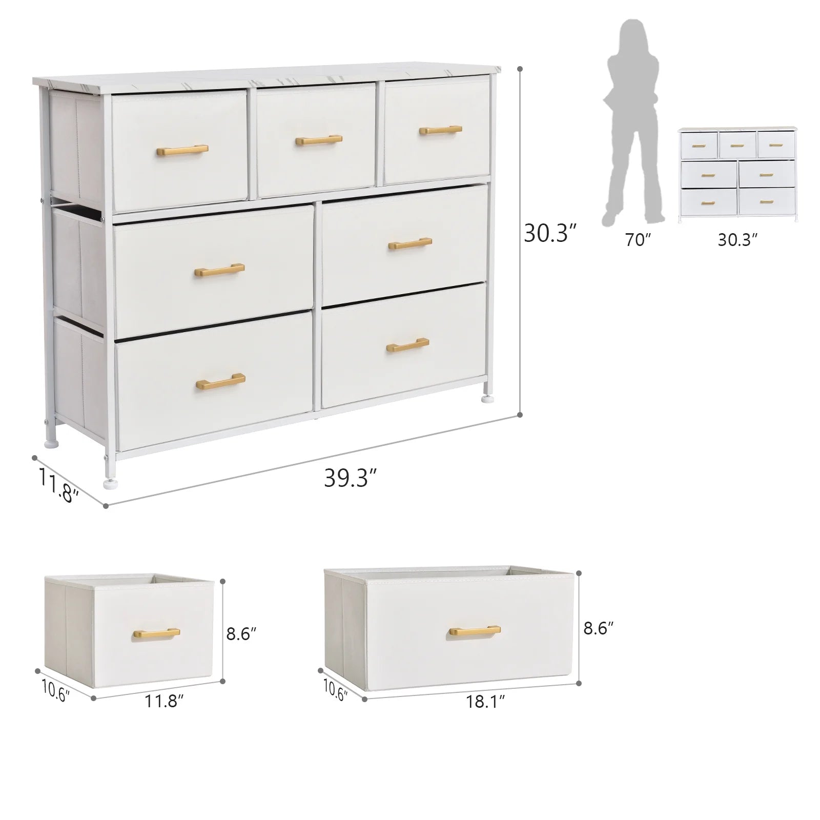 Clothes Storage Organizer for Closet Entryway Bedroom T568272