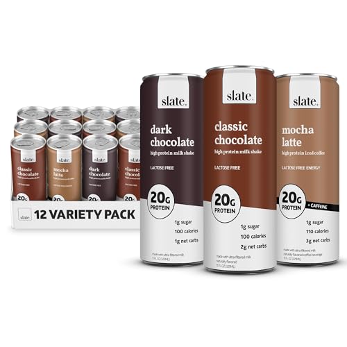 High Protein Milk Shake Dark Chocolate Lactose Free 11 fl oz B183540