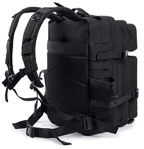 Military Tactical Backpack for Men with Molle Daypack Hiking Rucksack U675196