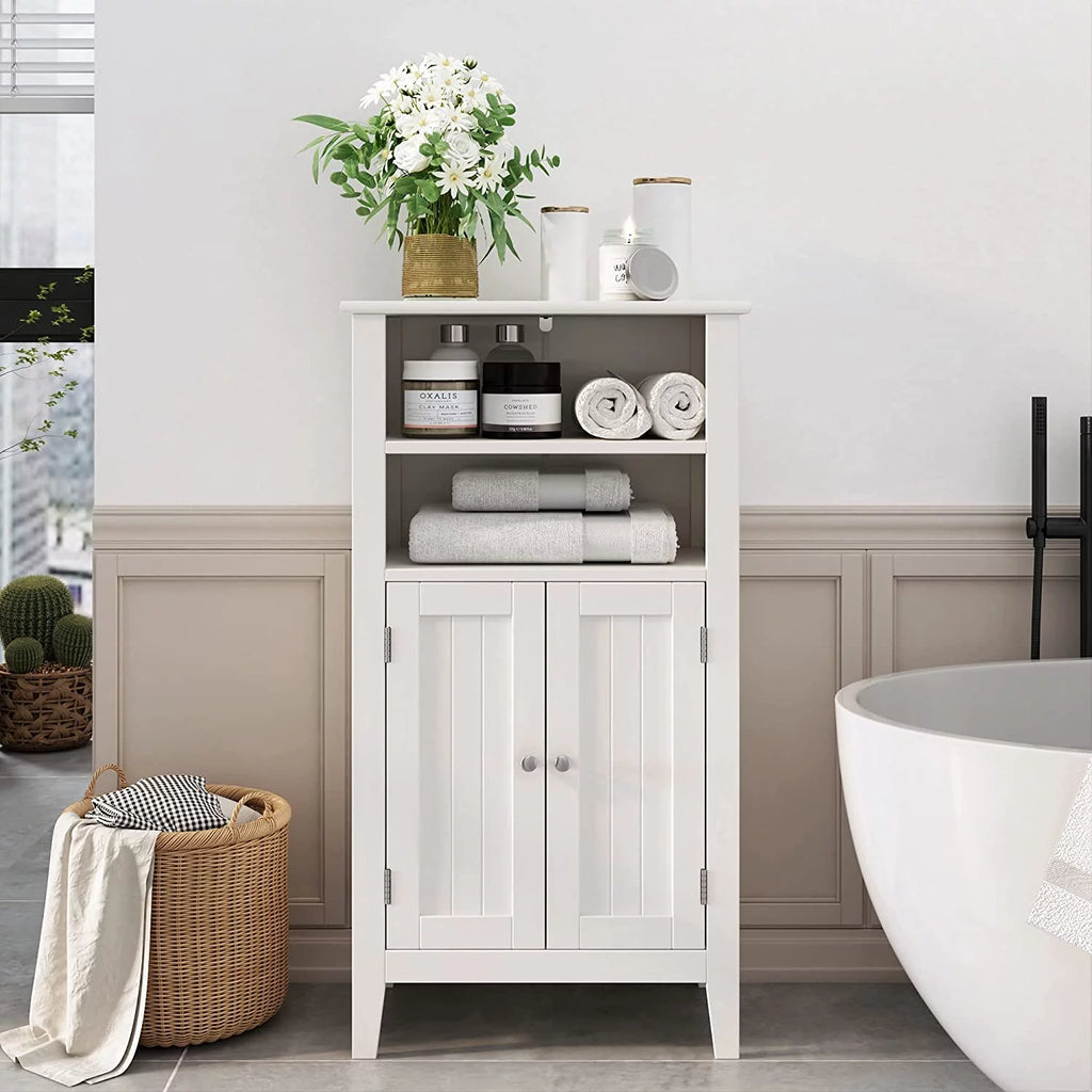 Bathroom Storage Cabinet with 2 Doors, White K962
