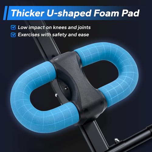 Adjustable Ab Machine for Home Gym, Foldable Core Trainer L7349