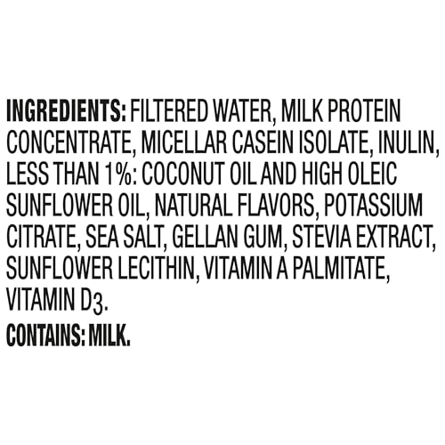 Protein Shake, Salted Caramel, 30g Protein, Ready to Drink, 12 fl oz, 12 Count R631