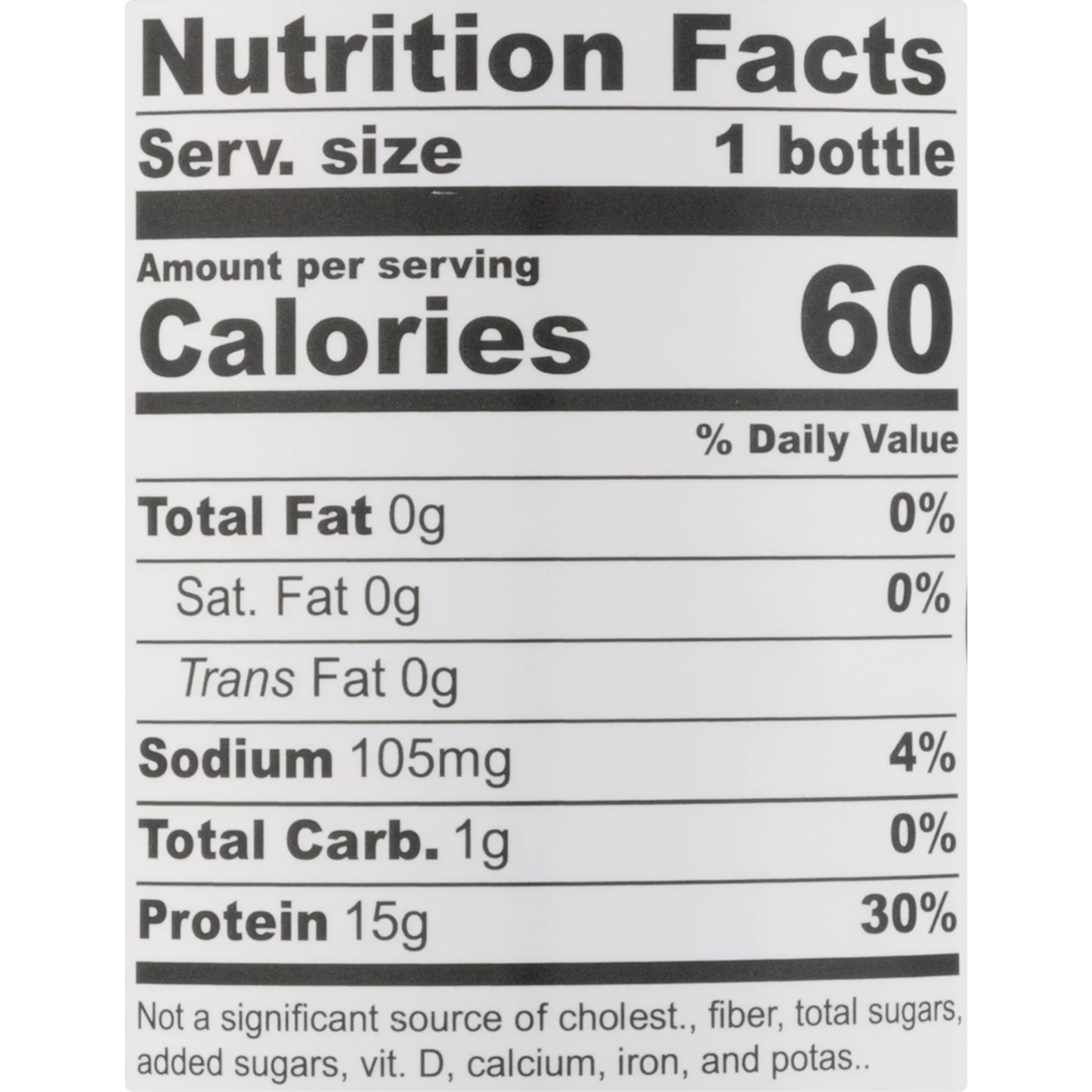Whey Protein Infused Water, Harvest Grape, 16.9 oz Bottle X736