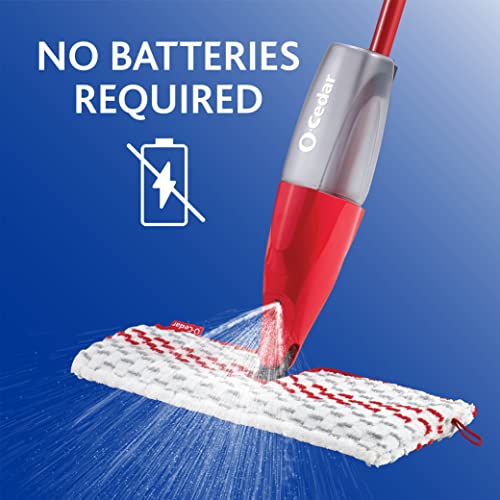 Spray Mop with 3 Extra Refills, Red O505