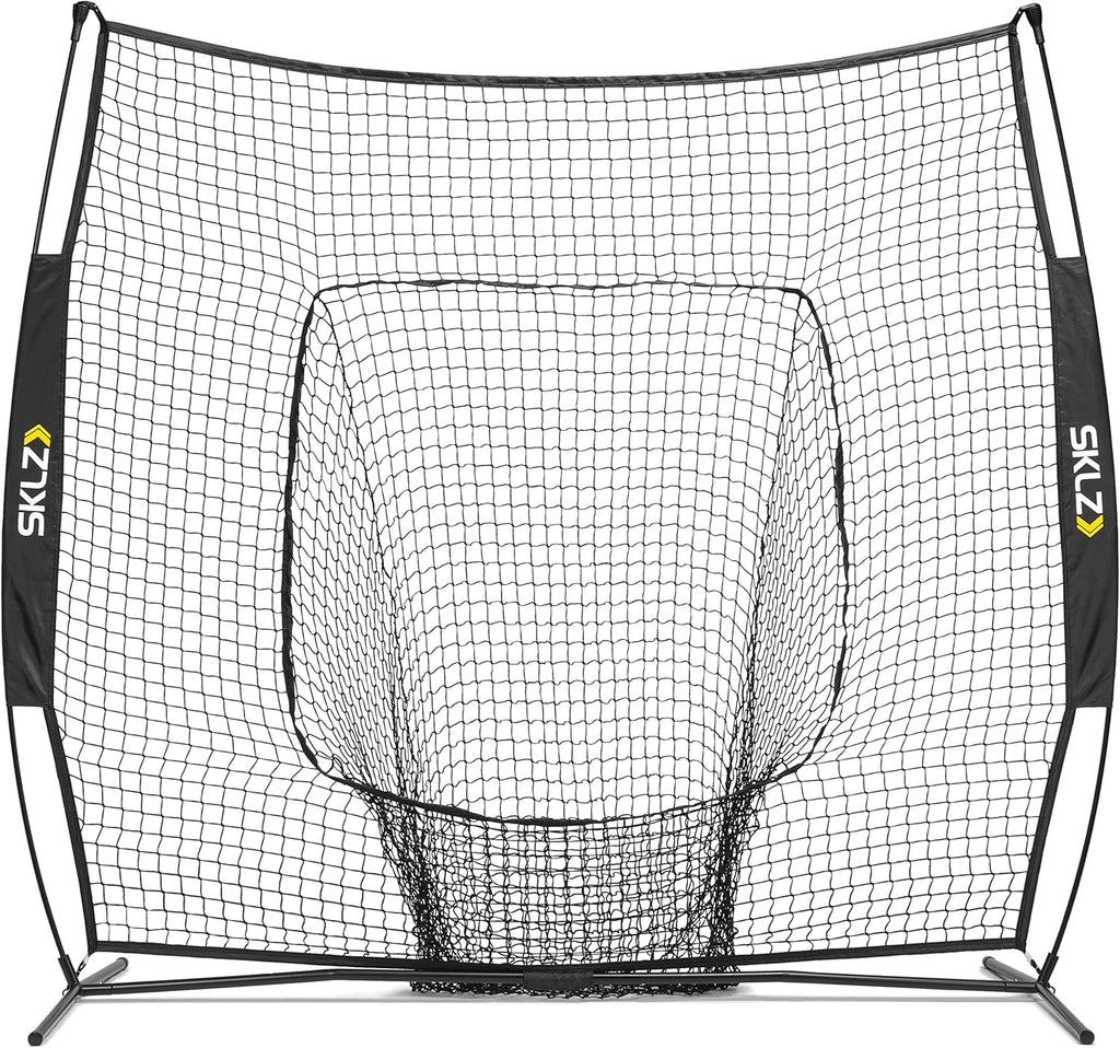 Portable Baseball and Softball Hitting Net, 7 x 7 Feet Y38305