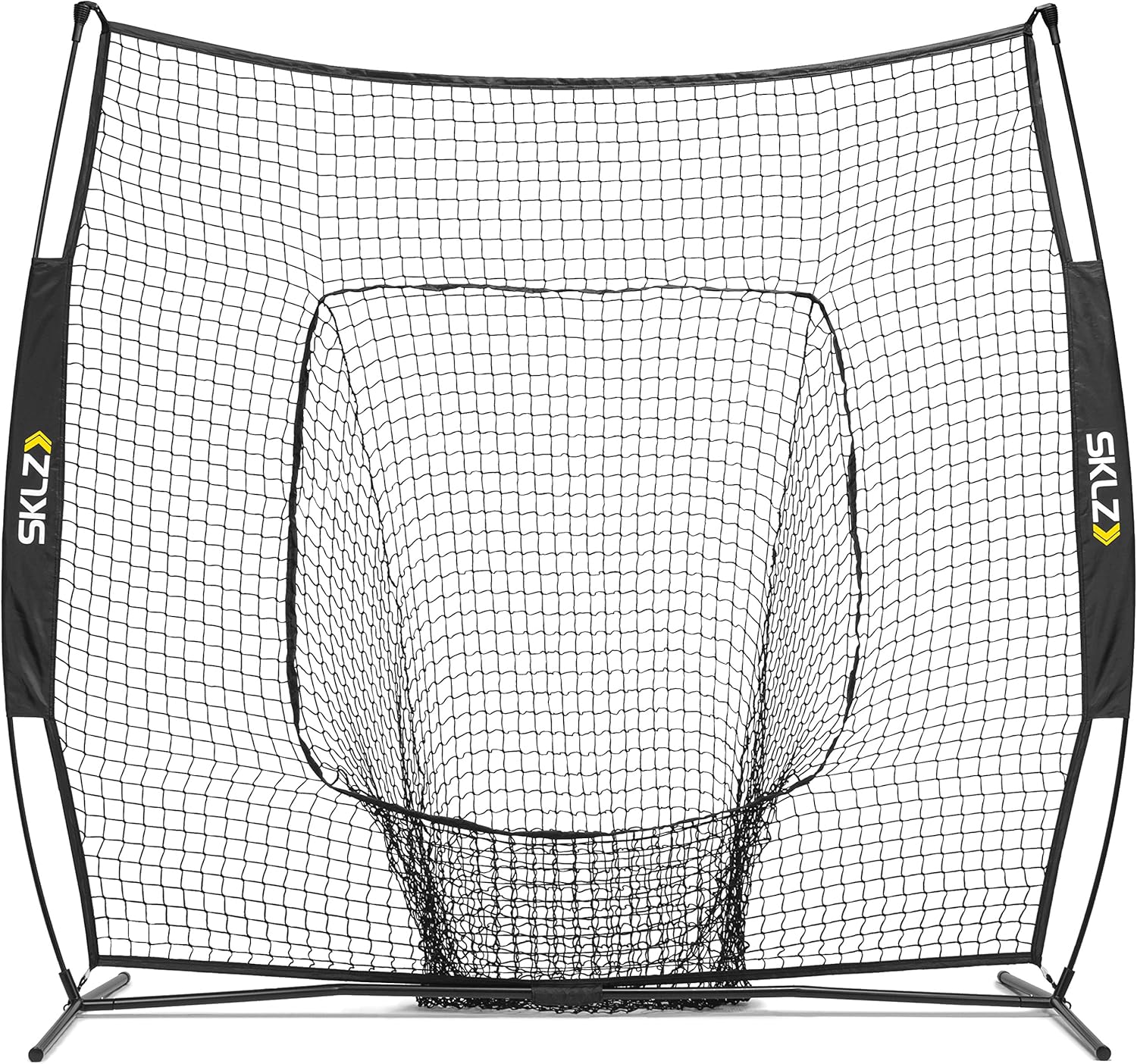 Portable Baseball and Softball Hitting Net, 7 x 7 Feet Y38305