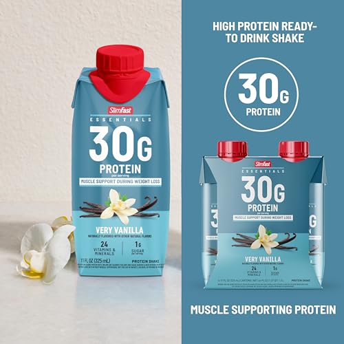 Vanilla Protein Shake, Ready to Drink, 12 Count O83159