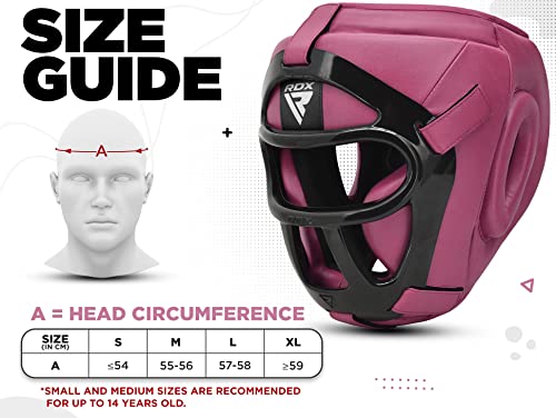 Boxing Headgear MMA Muay Thai with Removable Face Grill for Sparring Training M748