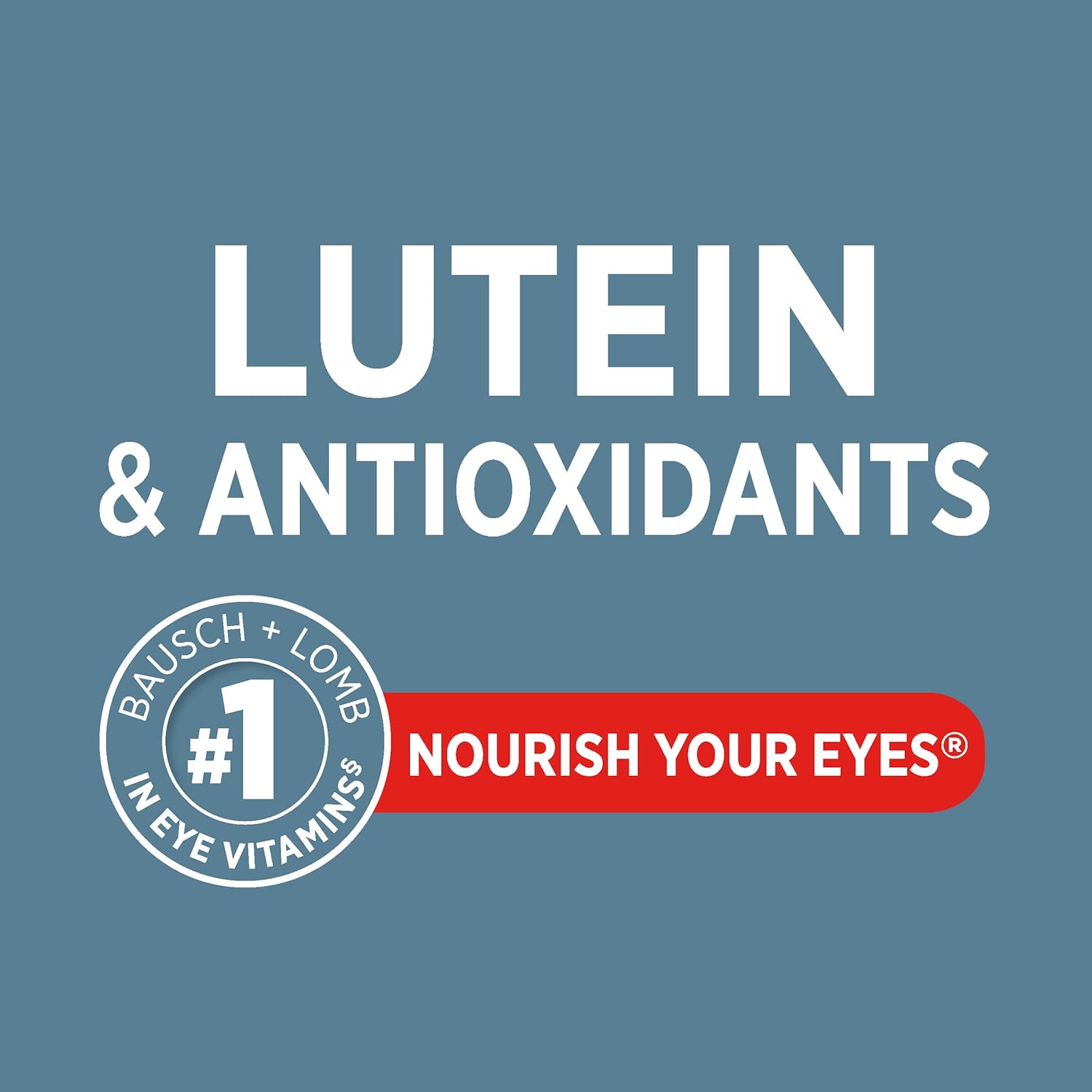Eye Vitamin and Mineral Supplement with Lutein, 120 Count (Pack of 2) K1151