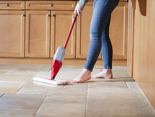 Spray Mop with 3 Extra Refills, Red O505