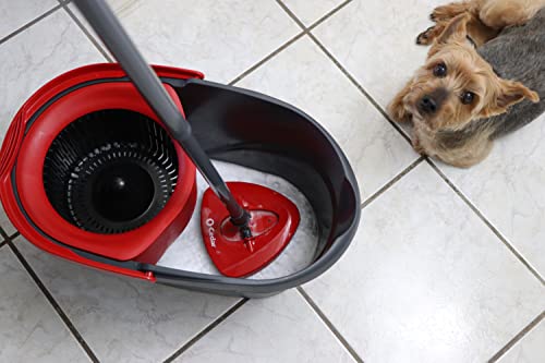 Microfiber Spin Mop with Bucket Floor Cleaning System S7504