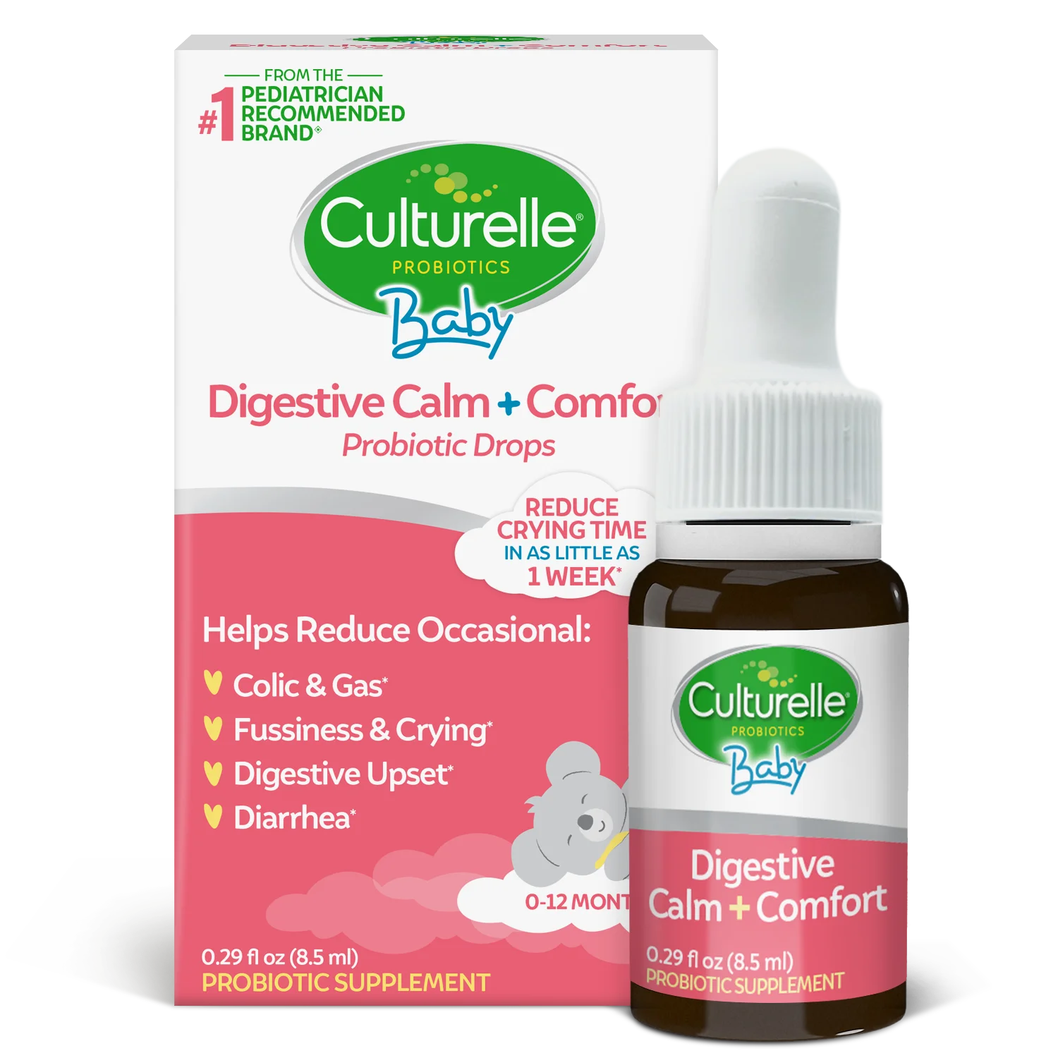 Probiotic and Chamomile Drops for Babies 0-12 Months B720