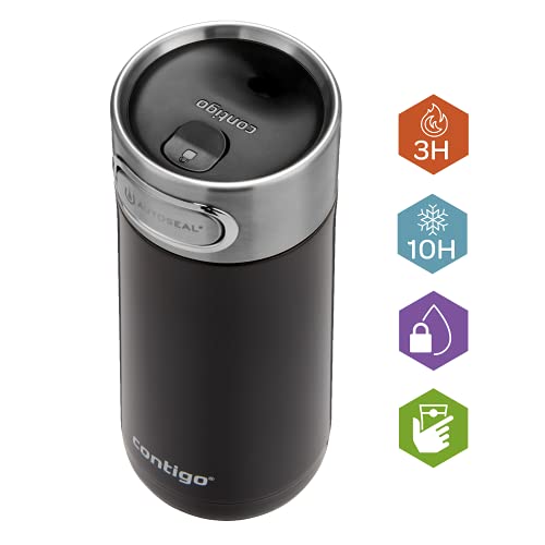 Stainless Steel Travel Mug, Leakproof Tumbler, Dishwasher Safe, 360 ml C7374