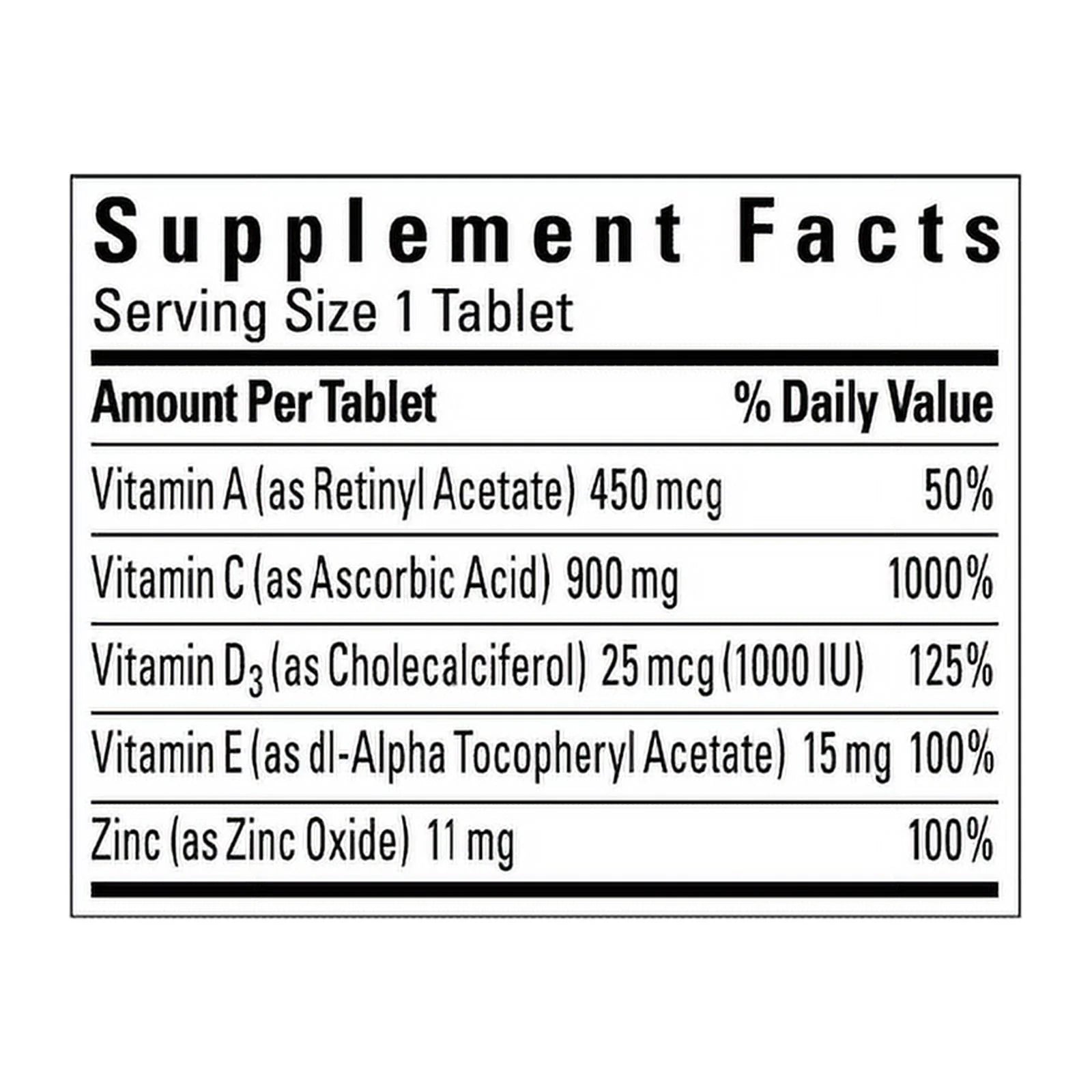 Super C Immune Complex Tablets - 200 ct B44654