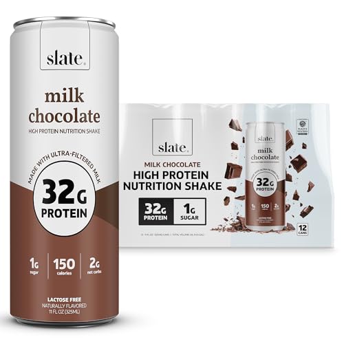 High Protein Vanilla Cream Nutrition Shake, 11 fl oz, 12 Cans Q4416