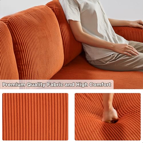 80" L-Shaped Sleeper Sectional Couch with Storage Chaise and USB Port H31043