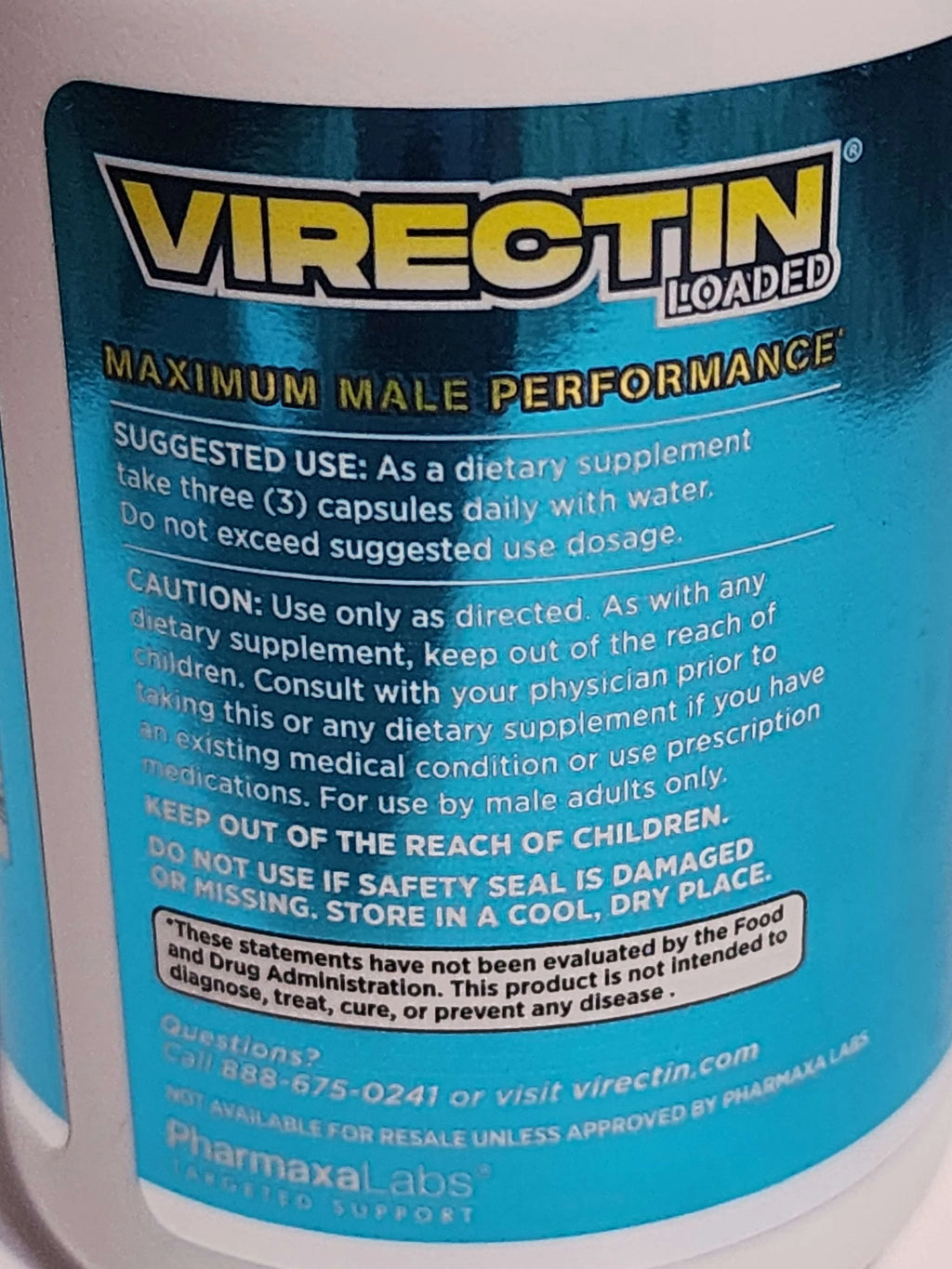 Male Performance Dietary Supplement F86303