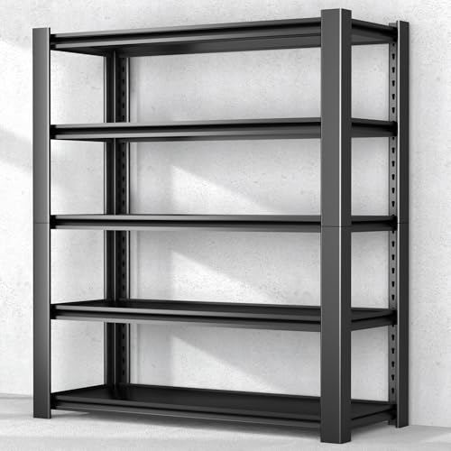 5-Tier Garage Shelving Heavy Duty, 3000 LBS Capacity Metal Storage Rack H9105