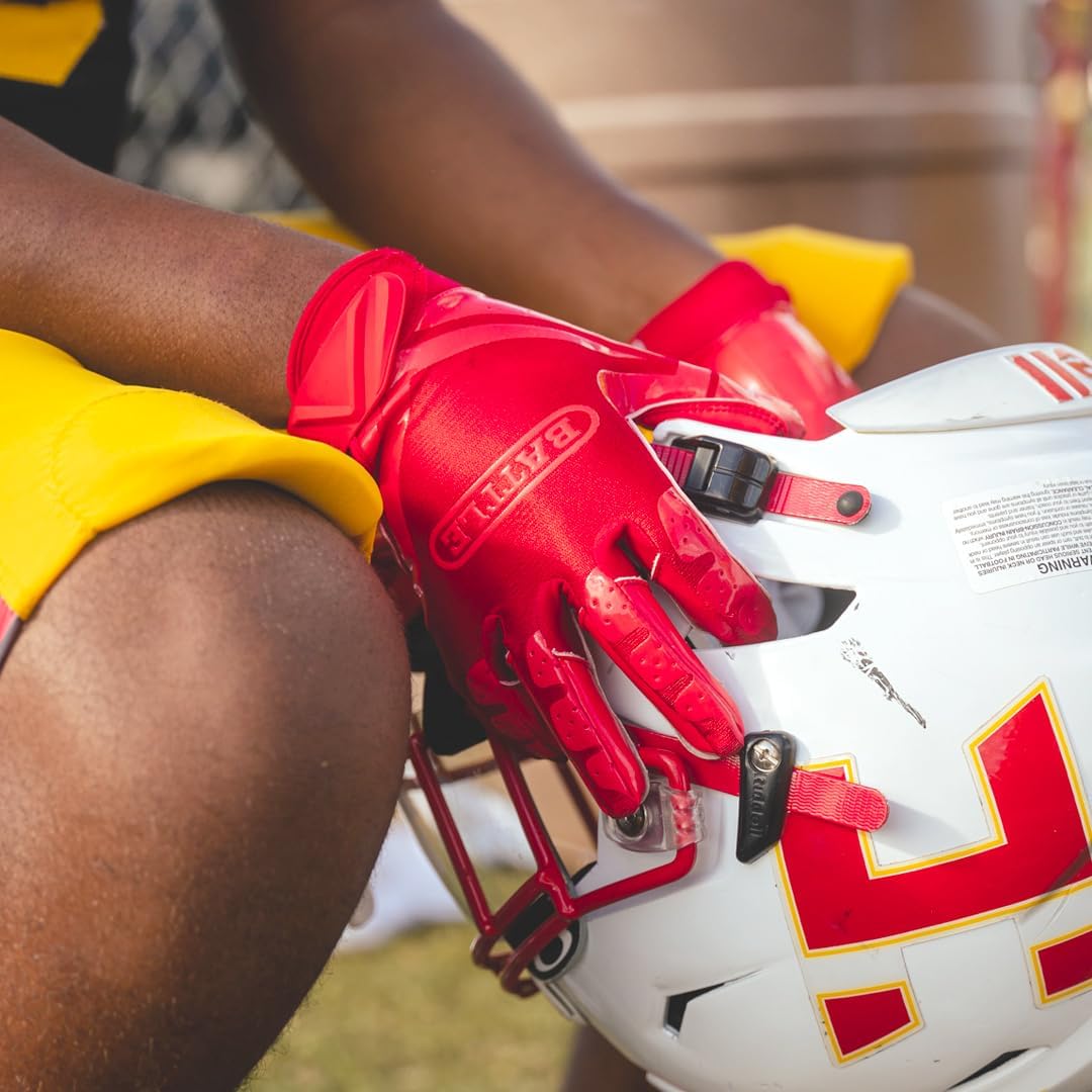 Wide Receiver Football Gloves for Adults and Youth B513