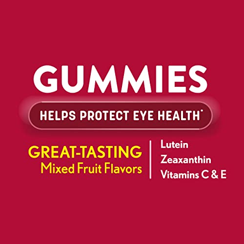 Vitamin & Mineral Supplement Gummies for Eye Health, Mixed Fruit, 60 Count L5921