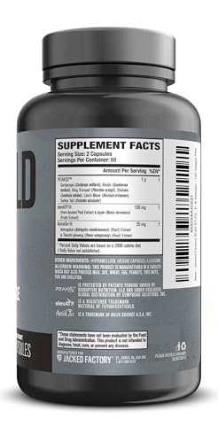 Daily Muscle Builder Supplement for Strength & Growth - 60 Veggie Pills U9496