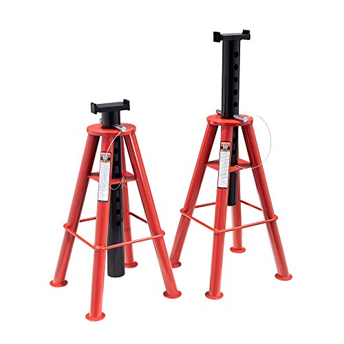 10-Ton Pin Type Jack Stands, Pair I9664