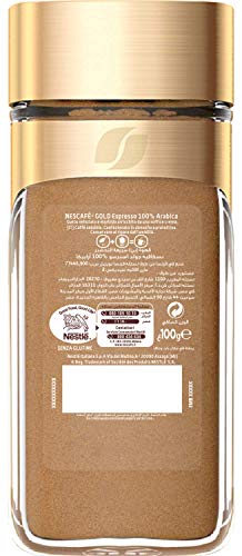 Espresso Instant Coffee, 100% Arabica, 100g Jar Q4184