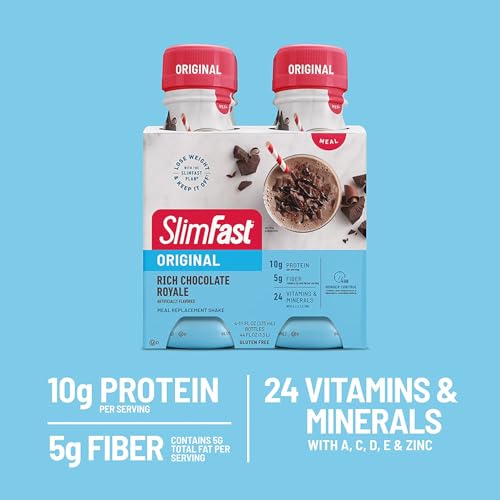 Meal Replacement Shake, Creamy Milk Chocolate, 10g Protein, 11 Fl Oz, 12 Pack G102008