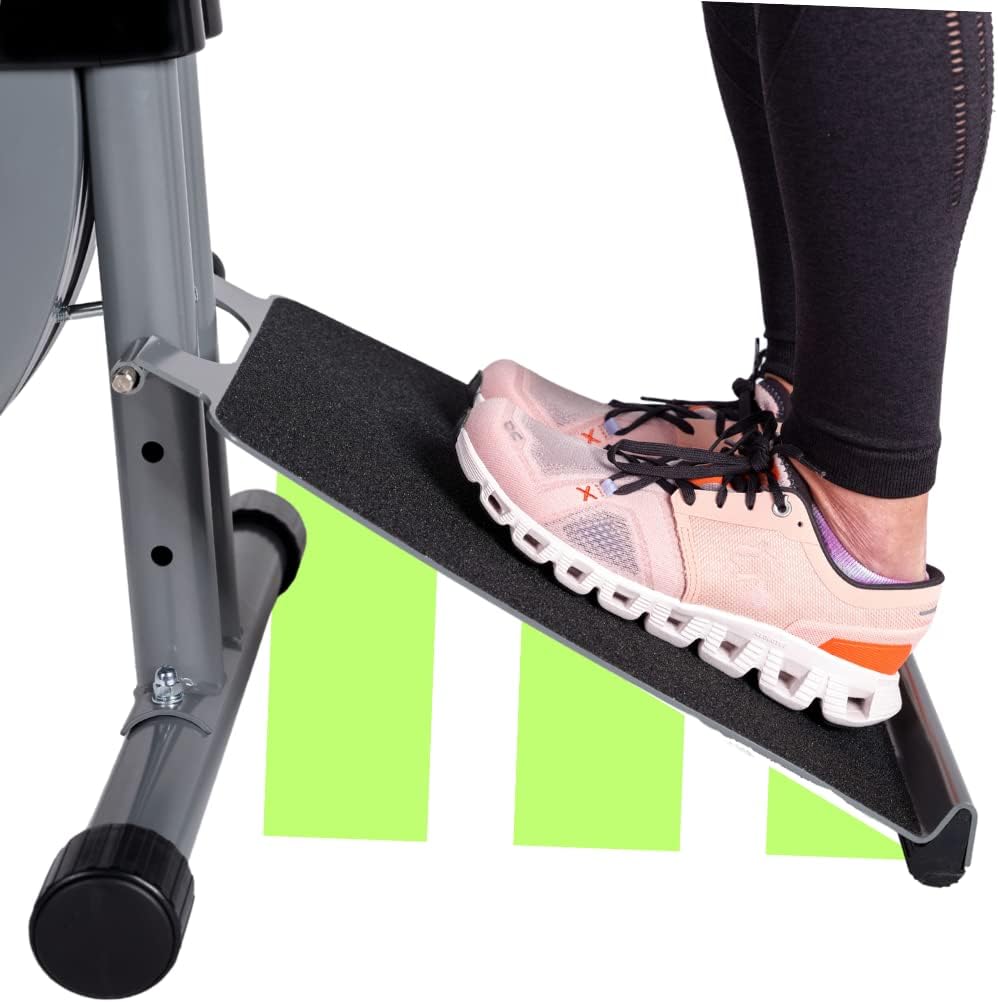 Full Body Stretching Machine with Adjustable Sliding Seat and Slant Board for Flexibility and Back Pain Relief N741418