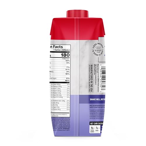 Protein Shake, Chocolate, 20g Protein, Meal Replacement, 12 Count B226310