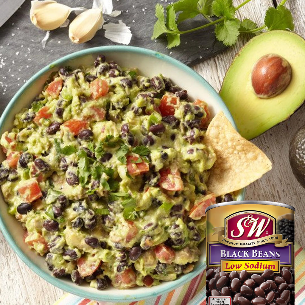 Low Sodium Canned Black Beans, 15 oz (12 Pack) O64492