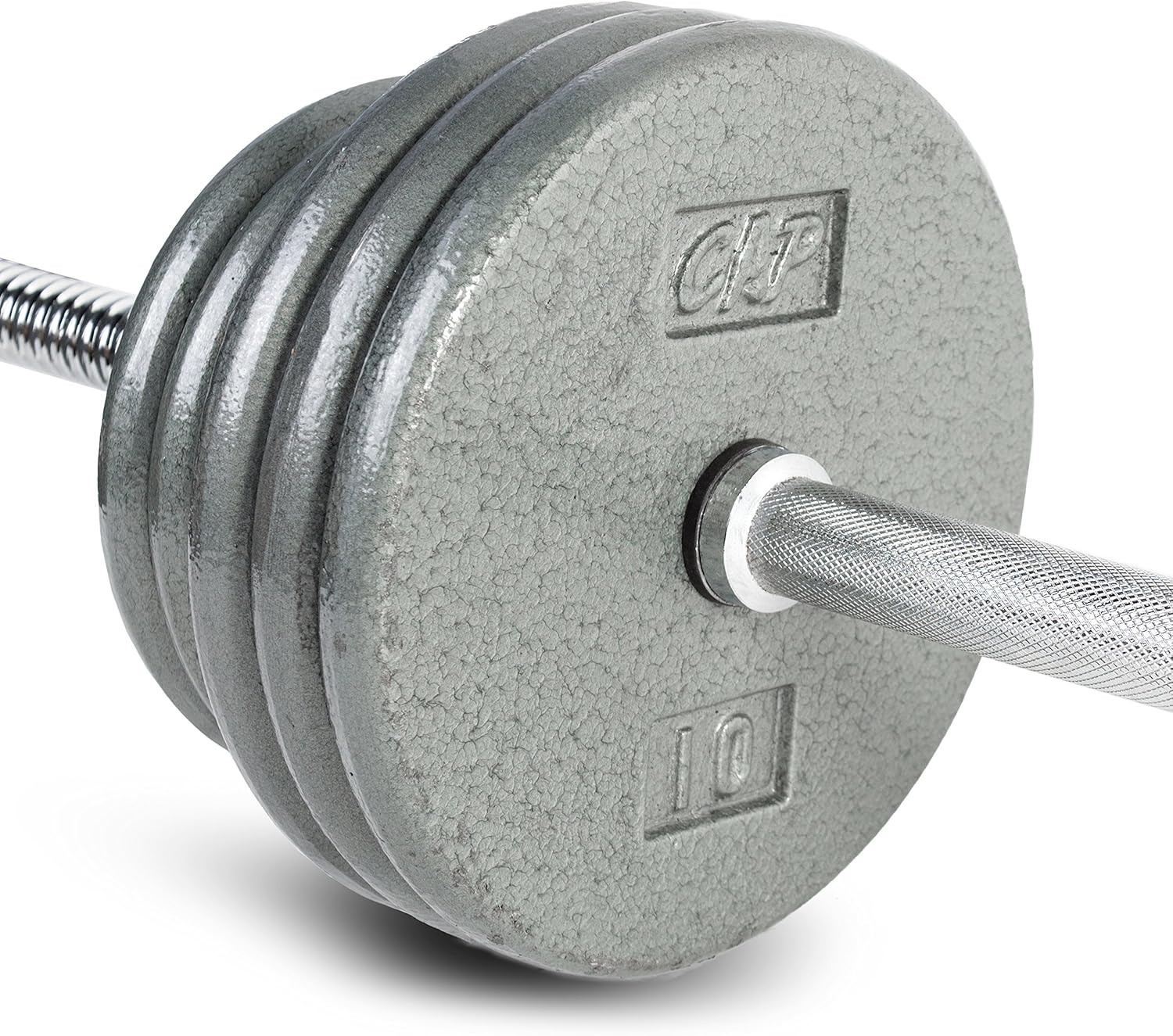 Standard 1-Inch Barbell Weight Set, 100-Pounds U7120